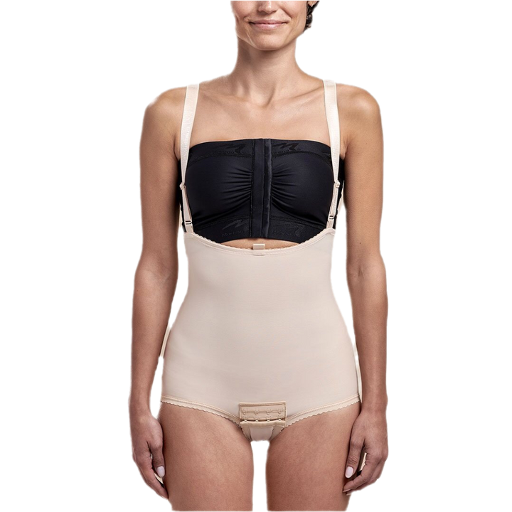 Zipperless Girdle With Suspenders Bikini Length FBA2