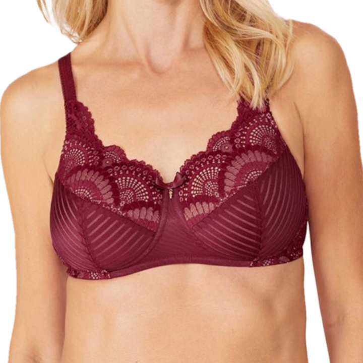 Amoena Karolina Non-wired Padded Bra Red/Nude