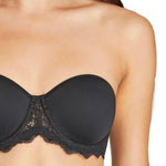 Simone Perele Black Caresse 3D Strapless Bra