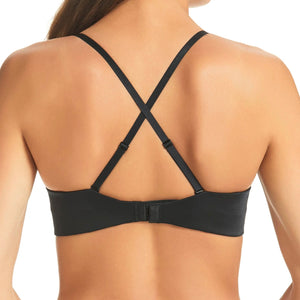 Fine Line Black Refined 6-Way Low Cut Strapless Bra