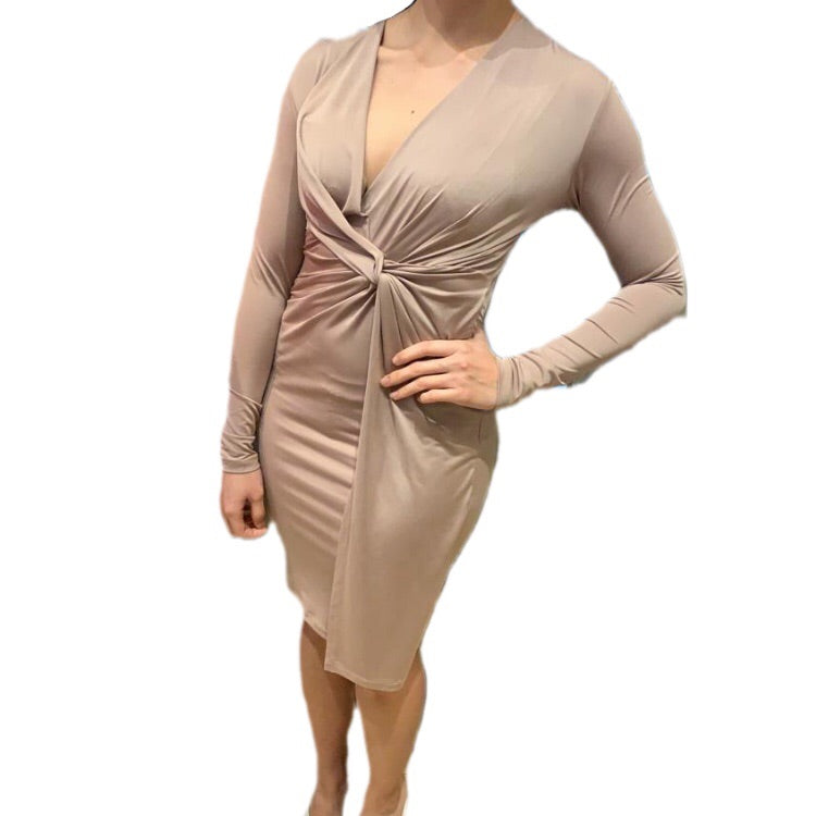 Empower By Dr Anh - Taupe Empower Dress
