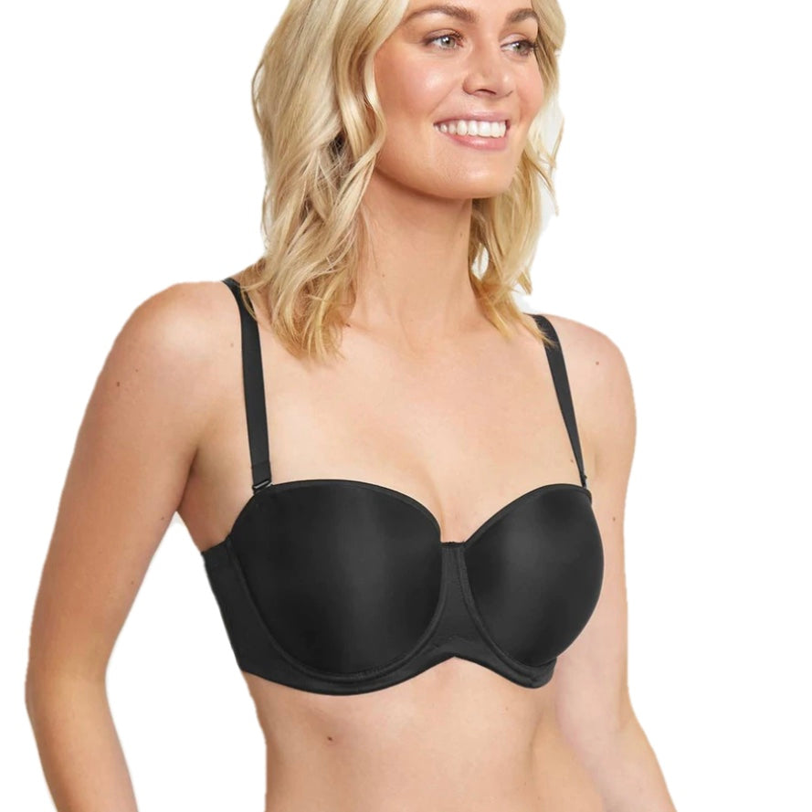 Triumph Black Beautiful Silhouette Strapless Bra