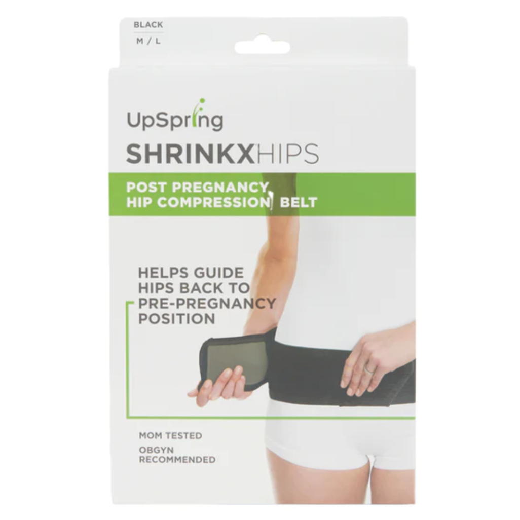 Upspring SHRINKXHIPS Black Post Pregnancy Hip Compression Belt